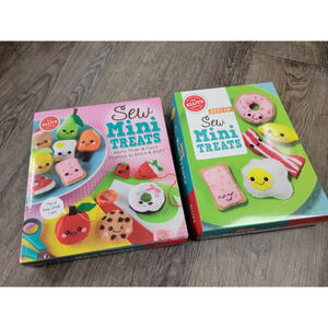 Klutz Sew Mini Treats Craft Kit DIY Girls NEW Lot of 2
